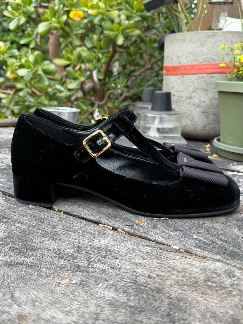 Prada wrapped these